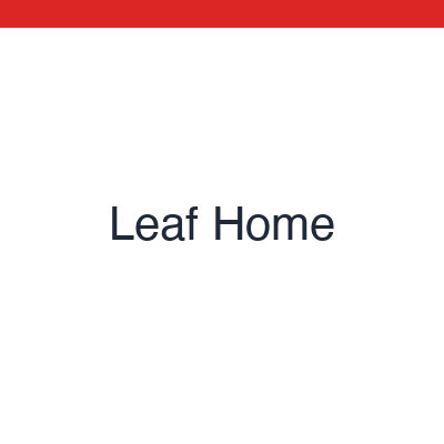 Leaf Home Safety Solutions logo